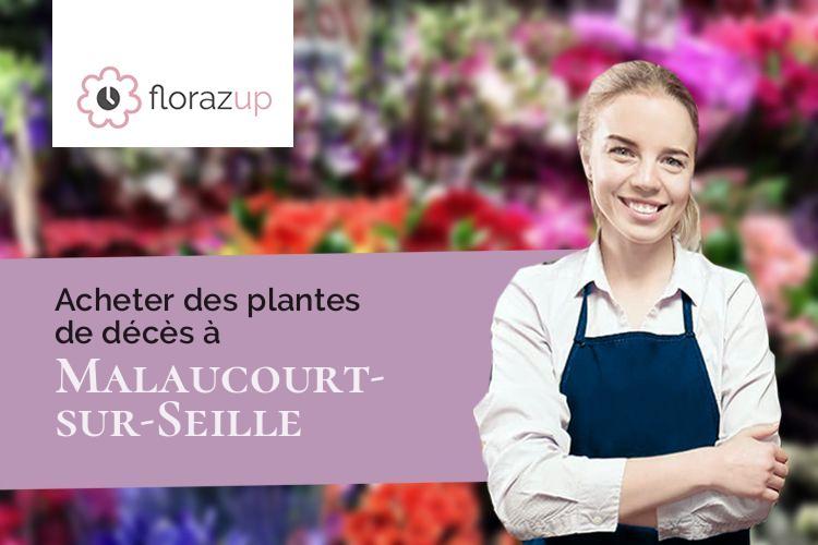 créations florales pour des obsèques à Malaucourt-sur-Seille (Moselle/57590)