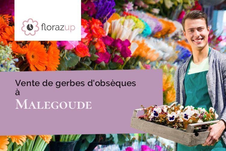 compositions florales pour un décès à Malegoude (Ariège/09500)