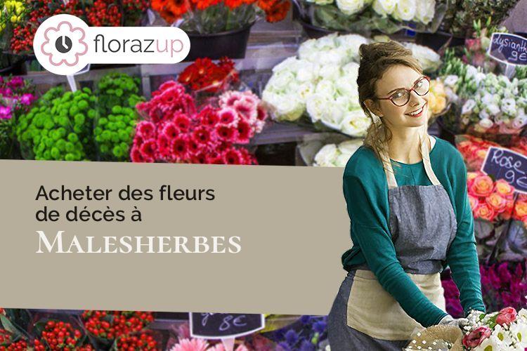 coupes de fleurs pour une crémation à Malesherbes (Loiret/45330)