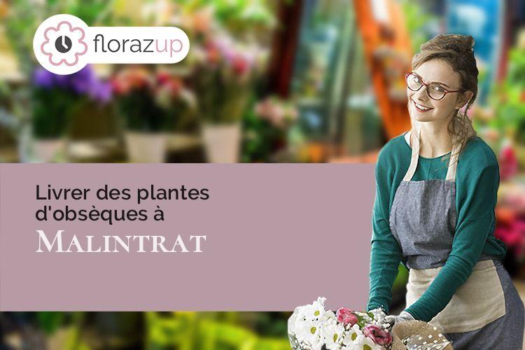 créations florales pour un décès à Malintrat (Puy-de-Dôme/63510)