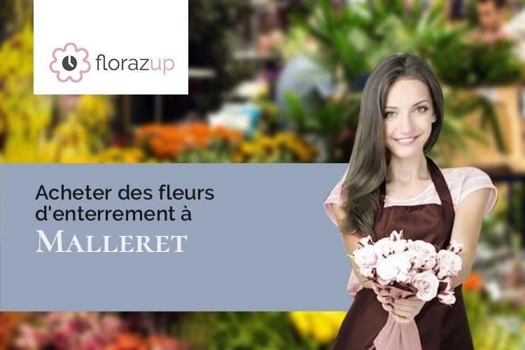 compositions de fleurs pour une crémation à Malleret (Creuse/23260)