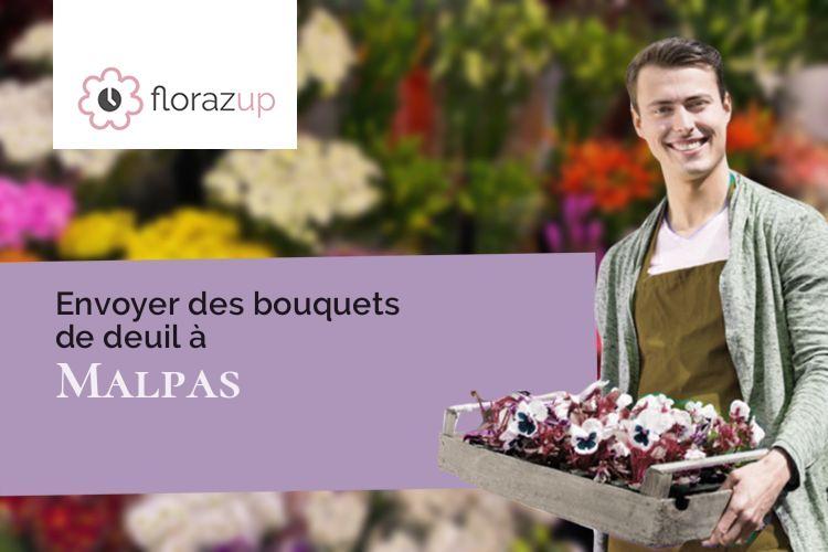 fleurs deuil pour une crémation à Malpas (Doubs/25160)