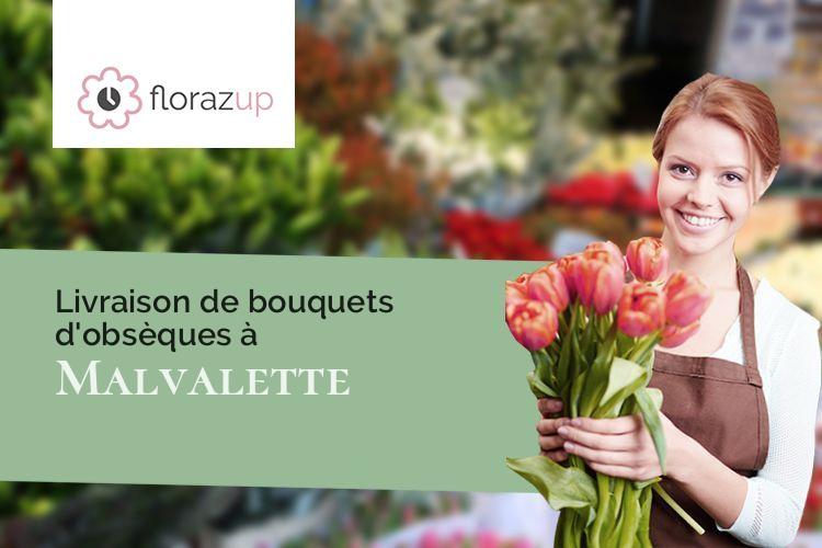 coupes de fleurs pour des funérailles à Malvalette (Haute-Loire/43210)