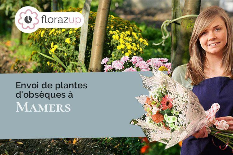 créations florales pour des funérailles à Mamers (Sarthe/72600)