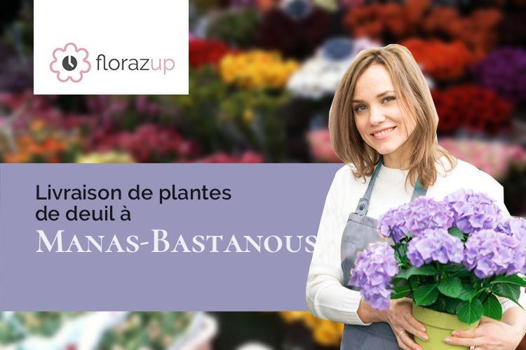 plantes pour un enterrement à Manas-Bastanous (Gers/32170)