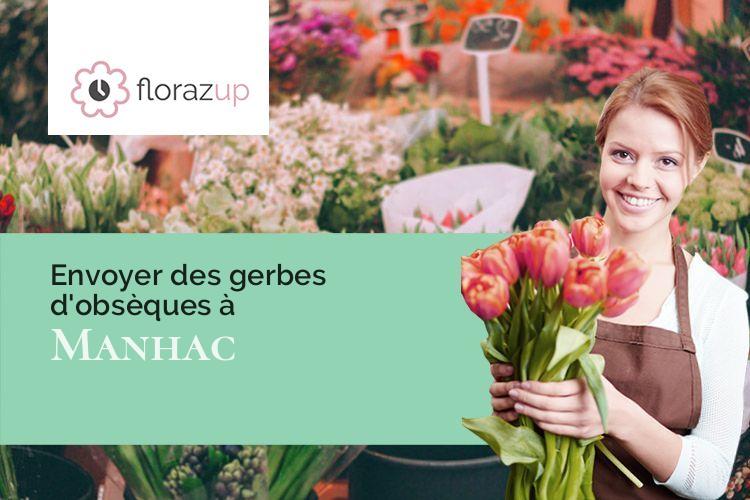 couronnes florales pour une crémation à Manhac (Aveyron/12160)