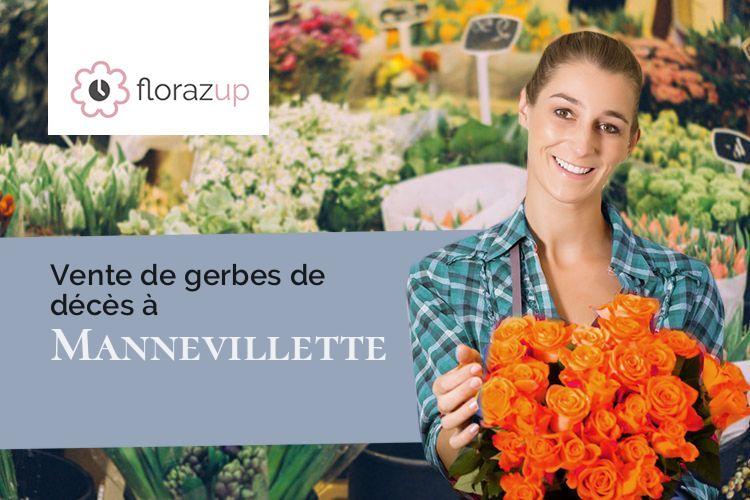 compositions de fleurs pour des obsèques à Mannevillette (Seine-Maritime/76290)