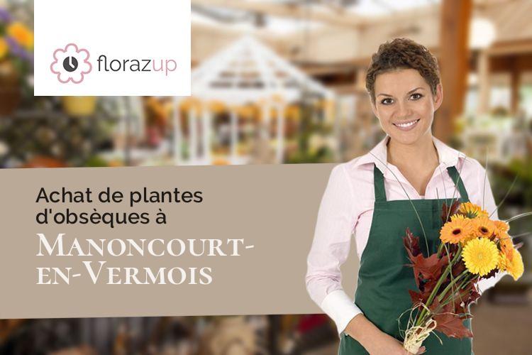 créations florales pour des obsèques à Manoncourt-en-Vermois (Meurthe-et-Moselle/54210)