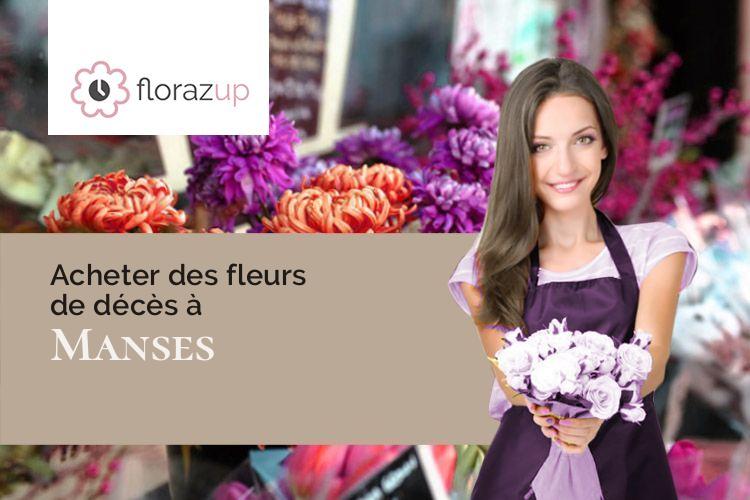 créations florales pour un décès à Manses (Ariège/09500)