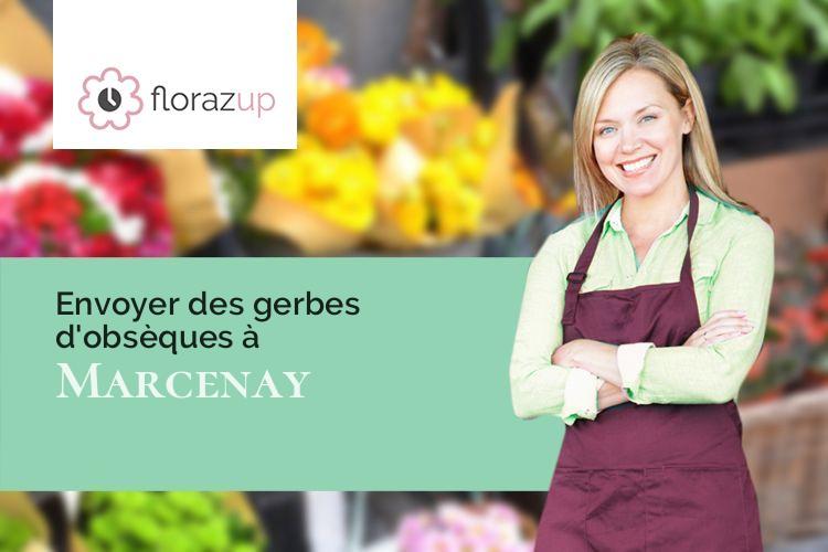coupes de fleurs pour un décès à Marcenay (Côte-d'Or/21330)