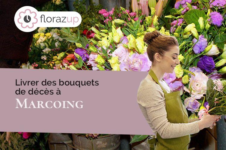 créations florales pour un enterrement à Marcoing (Nord/59159)