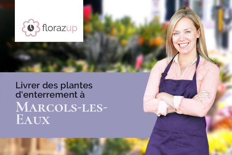 coupes de fleurs pour un décès à Marcols-les-Eaux (Ardèche/07190)
