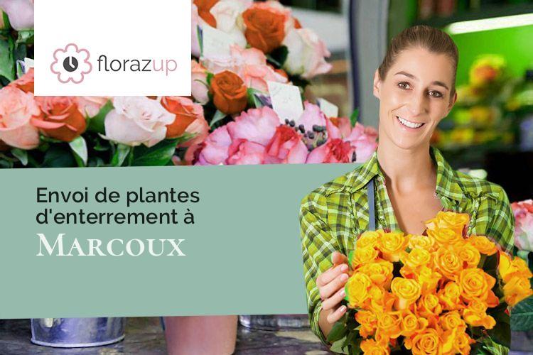 couronnes florales pour un décès à Marcoux (Alpes-de-Haute-Provence/04420)