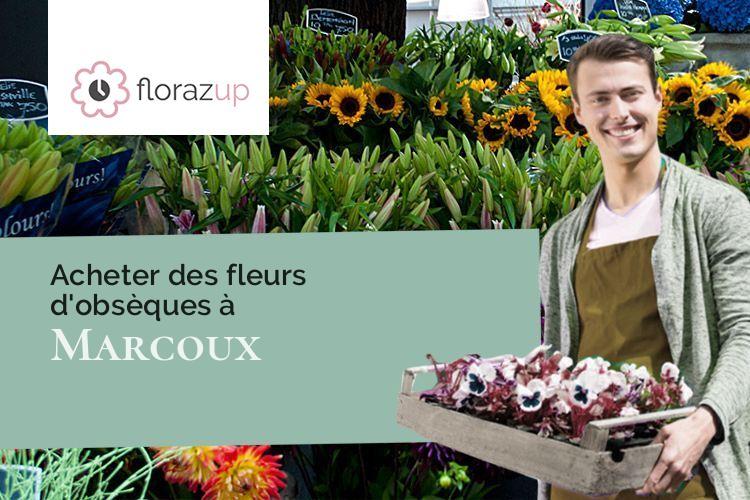 créations de fleurs pour des obsèques à Marcoux (Loire/42130)