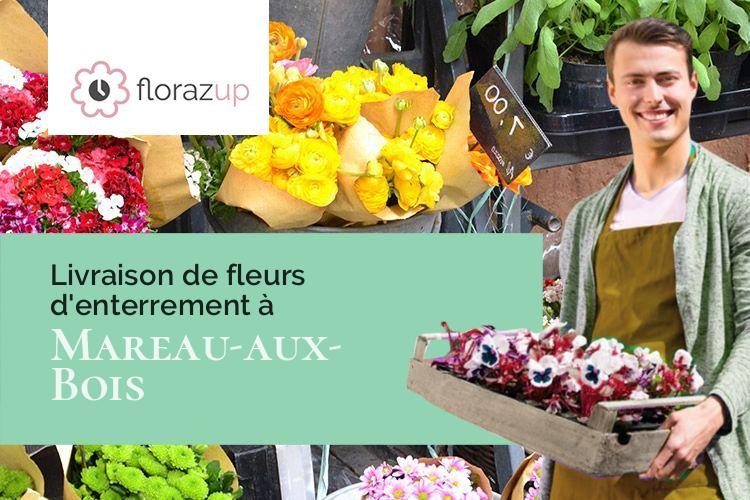 compositions florales pour un décès à Mareau-aux-Bois (Loiret/45300)