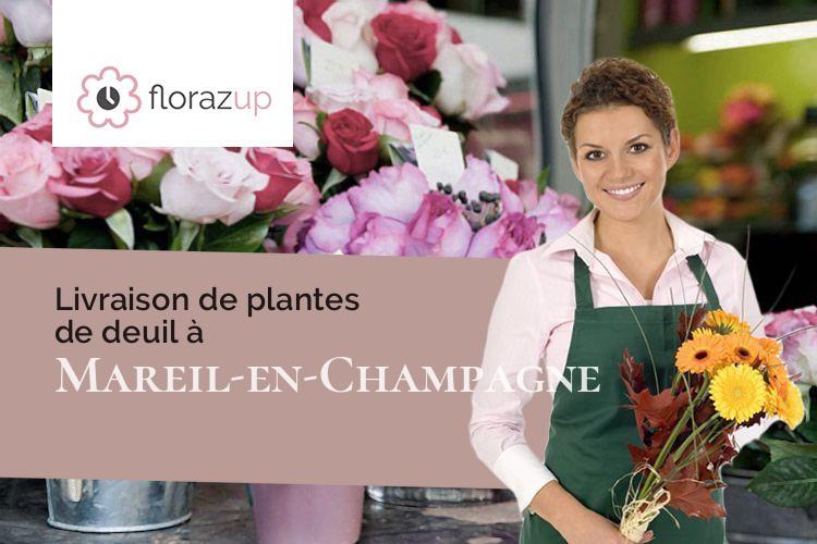 coeurs de fleurs pour une crémation à Mareil-en-Champagne (Sarthe/72540)