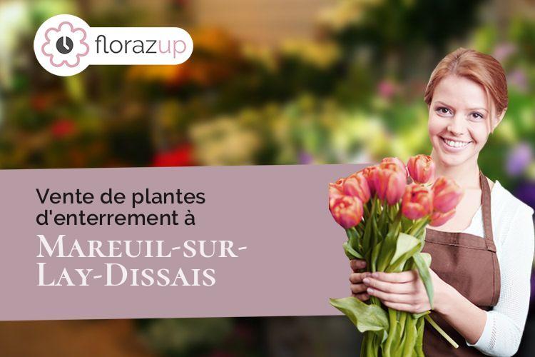 créations florales pour des obsèques à Mareuil-sur-Lay-Dissais (Vendée/85320)