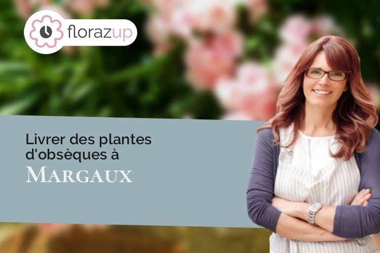 couronnes florales pour des funérailles à Margaux (Gironde/33460)
