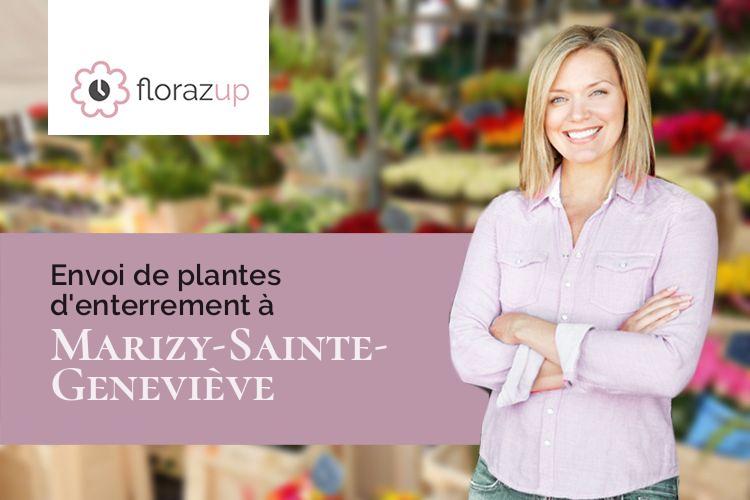 couronnes florales pour un décès à Marizy-Sainte-Geneviève (Aisne/02470)