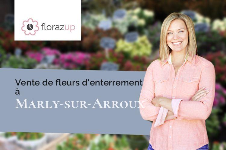 créations florales pour une crémation à Marly-sur-Arroux (Saône-et-Loire/71420)