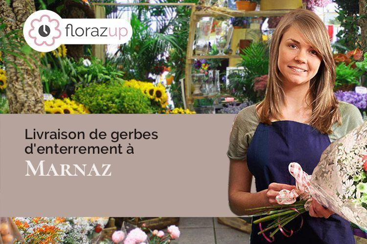 coupes de fleurs pour un deuil à Marnaz (Haute-Savoie/74460)