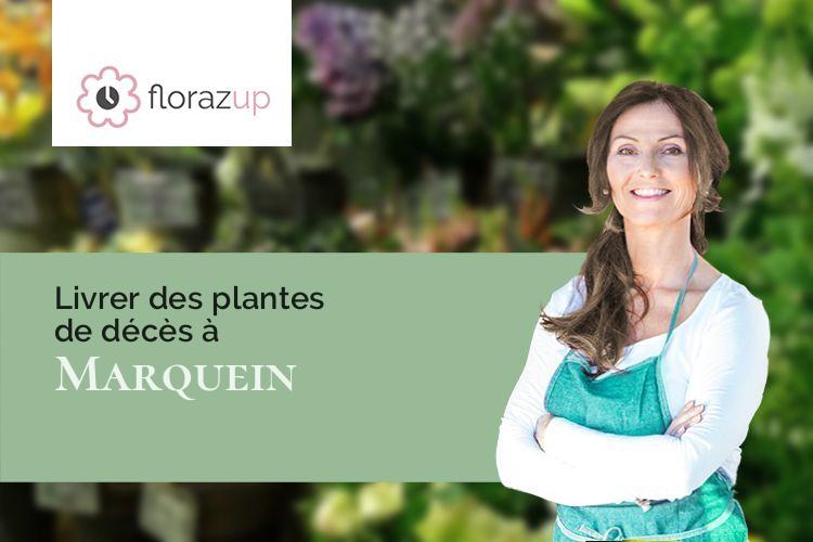 plantes pour des obsèques à Marquein (Aude/11410)