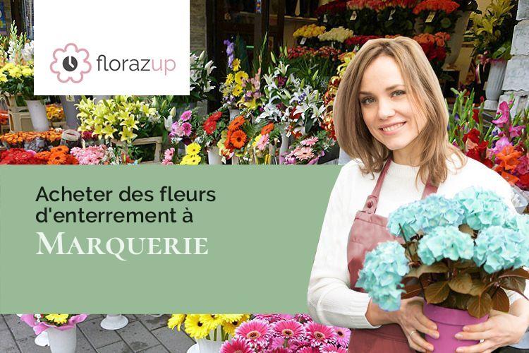 bouquets de fleurs pour un décès à Marquerie (Hautes-Pyrénées/65350)