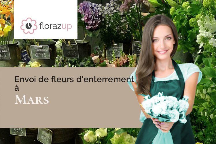 couronnes florales pour une crémation à Mars (Gard/30120)