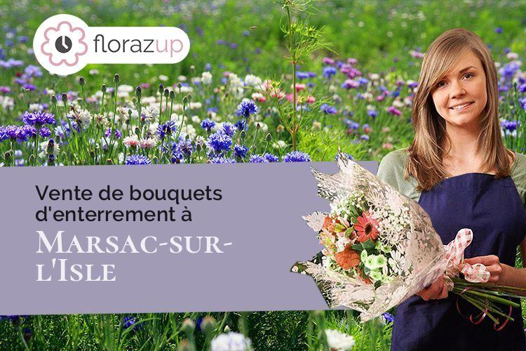 compositions florales pour un deuil à Marsac-sur-l'Isle (Dordogne/24430)