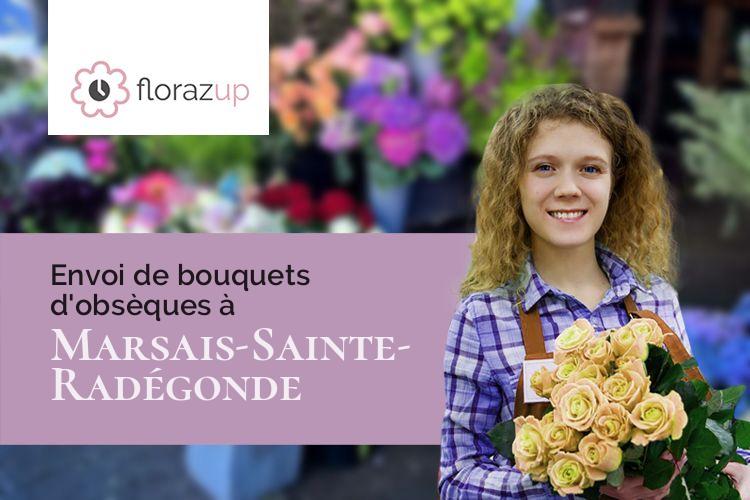 bouquets de fleurs pour un décès à Marsais-Sainte-Radégonde (Vendée/85570)