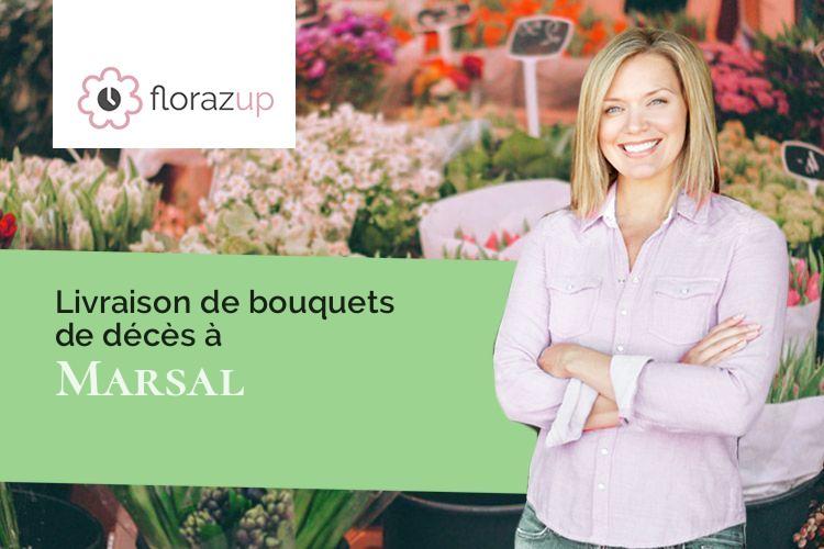 bouquets de fleurs pour une crémation à Marsal (Moselle/57630)