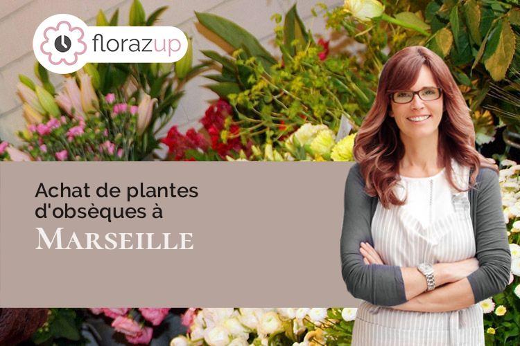 couronnes florales pour un décès à Marseille (Bouches-du-Rhône/13001)