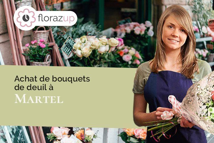 coupes de fleurs pour un deuil à Martel (Lot/46600)