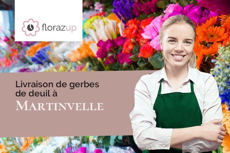bouquets de fleurs pour un enterrement à Martinvelle (Vosges/88410)