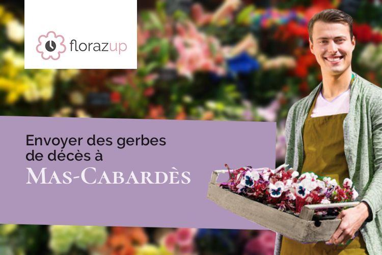 plantes pour des obsèques à Mas-Cabardès (Aude/11380)