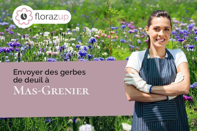 créations de fleurs pour un deuil à Mas-Grenier (Tarn-et-Garonne/82600)