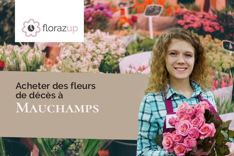 coupes de fleurs pour des obsèques à Mauchamps (Essonne/91730)