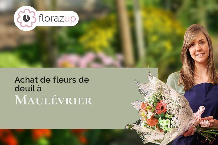 créations florales pour un deuil à Maulévrier (Maine-et-Loire/49360)