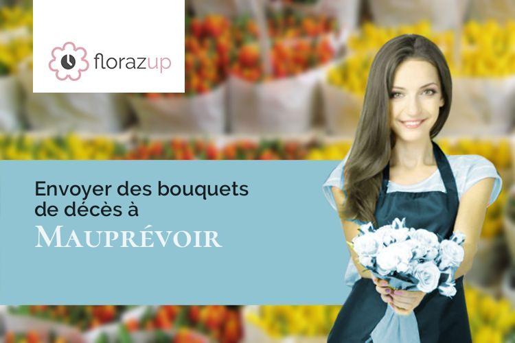 bouquets de fleurs pour des obsèques à Mauprévoir (Vienne/86460)