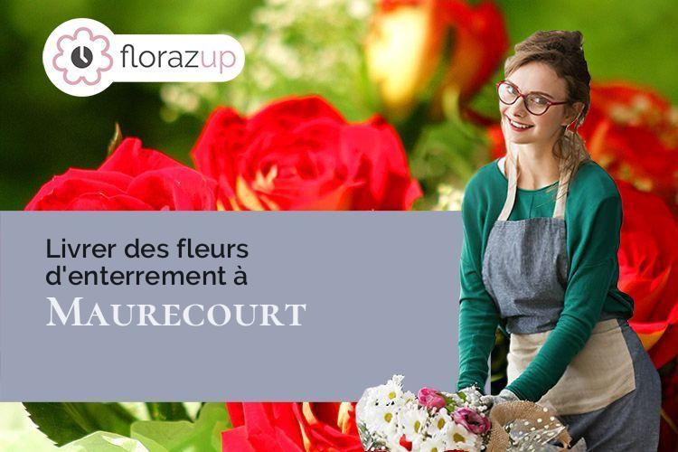 compositions de fleurs pour une crémation à Maurecourt (Yvelines/78780)