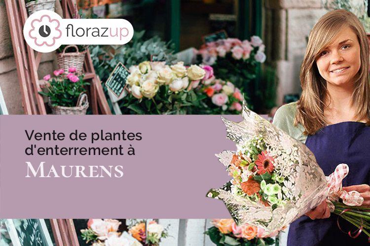 créations florales pour un deuil à Maurens (Dordogne/24140)