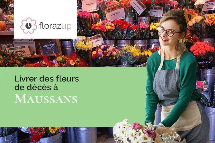 compositions de fleurs pour un deuil à Maussans (Haute-Saône/70230)
