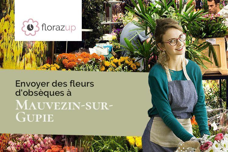 compositions de fleurs pour un décès à Mauvezin-sur-Gupie (Lot-et-Garonne/47200)
