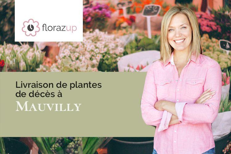 créations florales pour un décès à Mauvilly (Côte-d'Or/21510)
