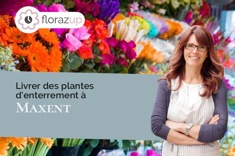créations de fleurs pour un enterrement à Maxent (Ille-et-Vilaine/35380)