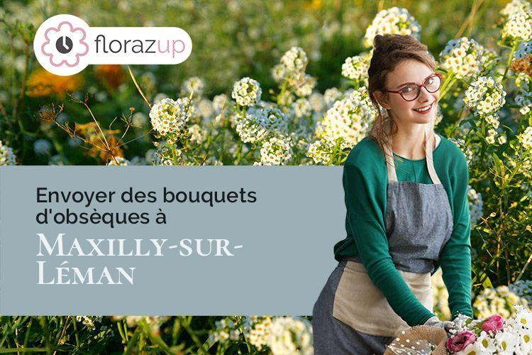 bouquets de fleurs pour une crémation à Maxilly-sur-Léman (Haute-Savoie/74500)