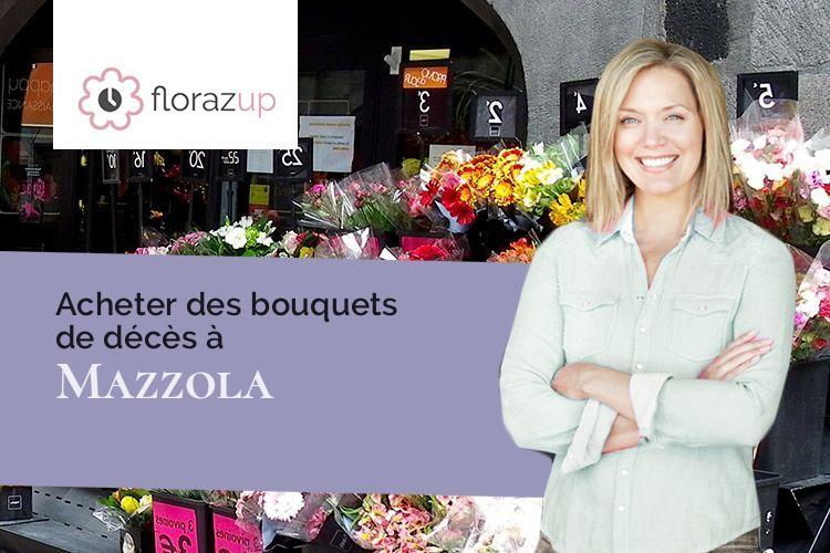 couronnes de fleurs pour une crémation à Mazzola (Corse/20212)