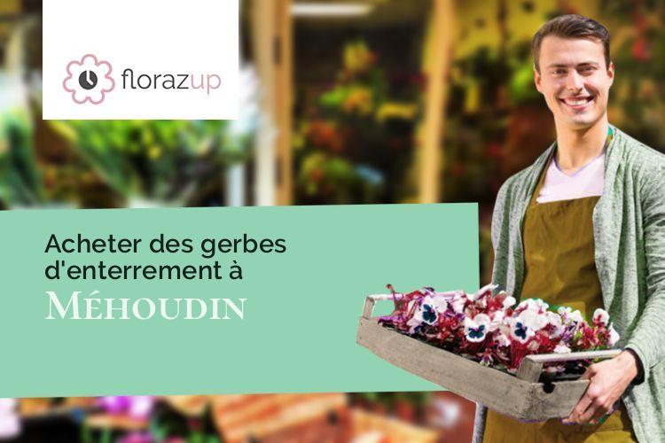bouquets de fleurs pour un deuil à Méhoudin (Orne/61410)