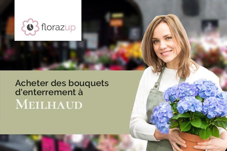 gerbes de fleurs pour un décès à Meilhaud (Puy-de-Dôme/63320)