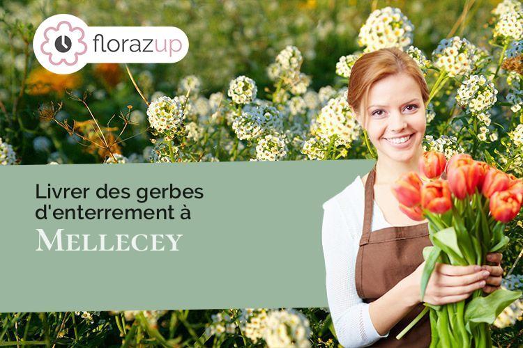 créations florales pour un deuil à Mellecey (Saône-et-Loire/71640)